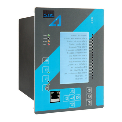 Arcteq AQ-S214 instruction manual