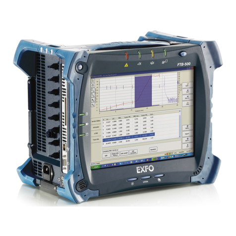 EXFO FTB-5600 User manual