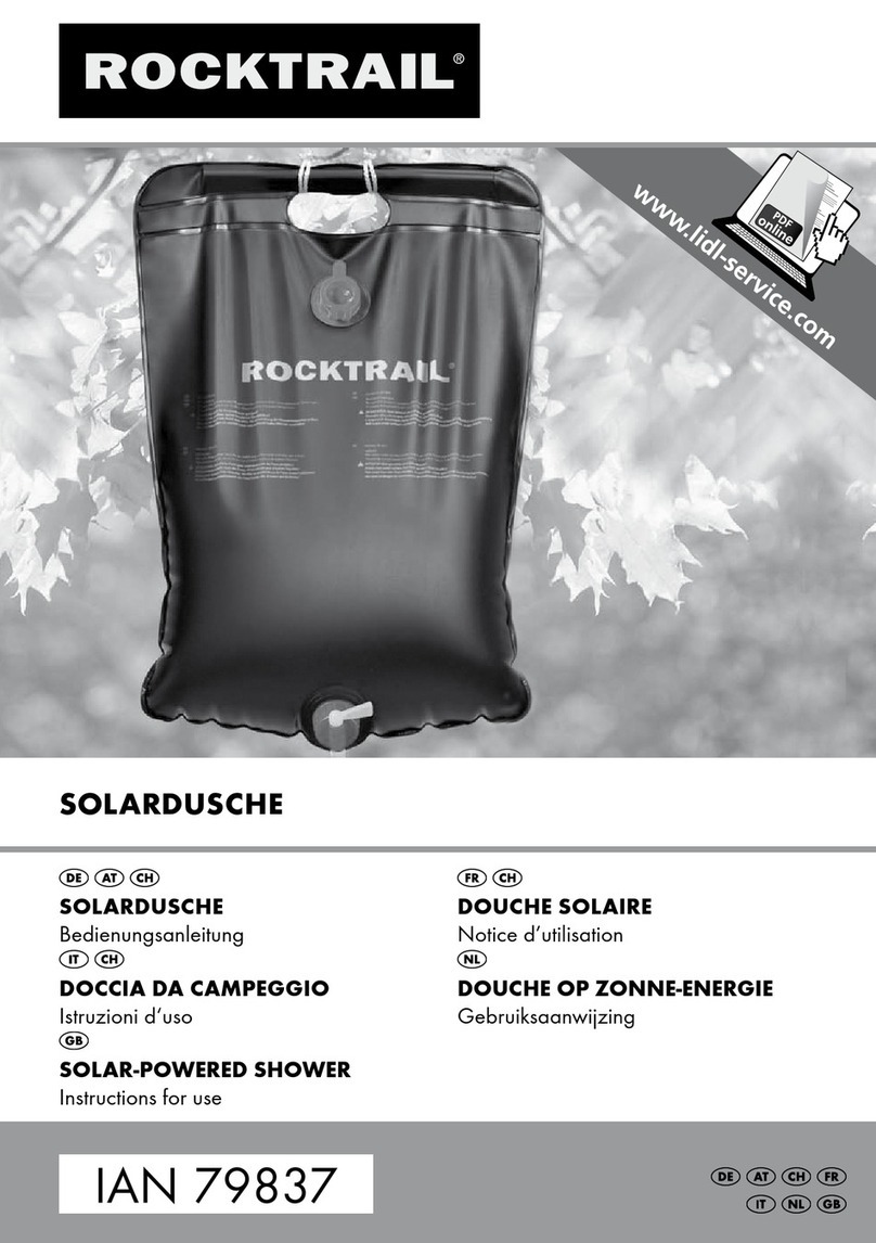 Rocktrail 79837 Instructions for use Rocktrail 79837 Instructions for use