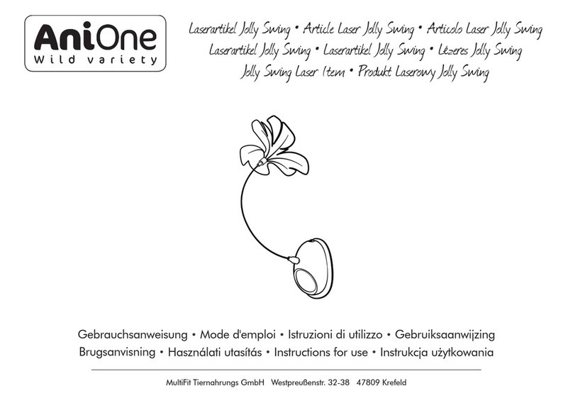 AniOne Jolly Swing Laser User manual