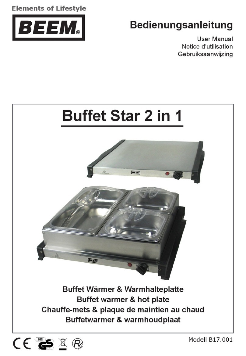 Beem Buffet Star 2 in 1 user manual