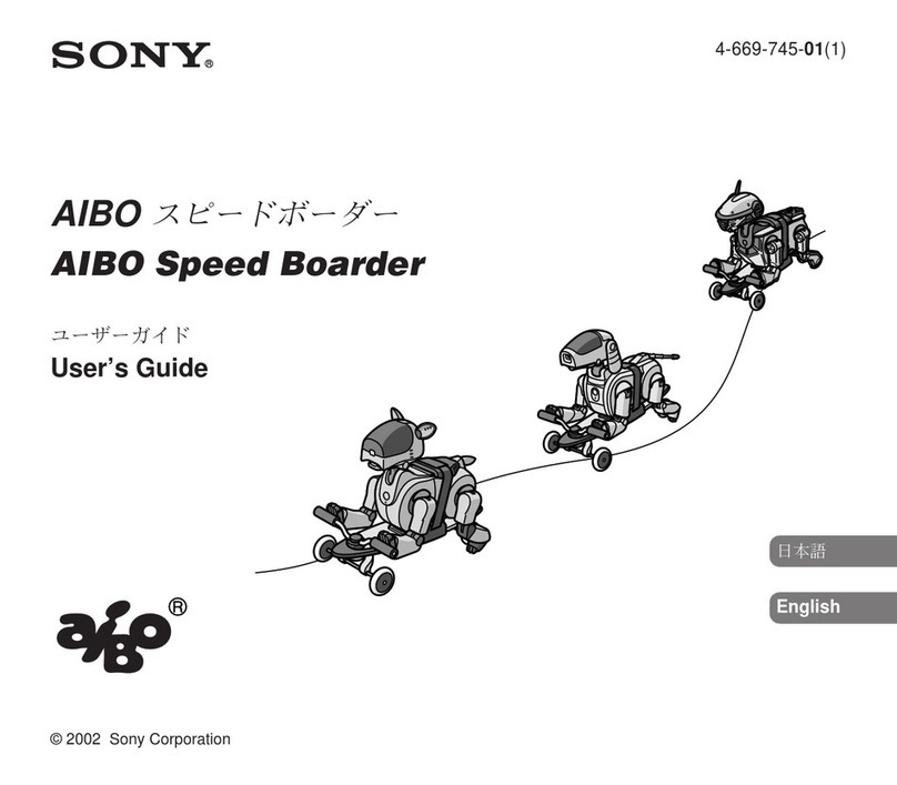 Sony AIBO Speed Boarder user guide