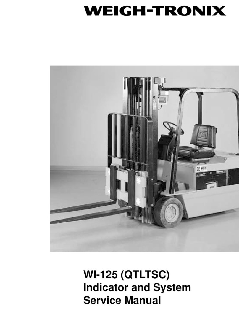 Avery Weigh-Tronix WI-125 User manual
