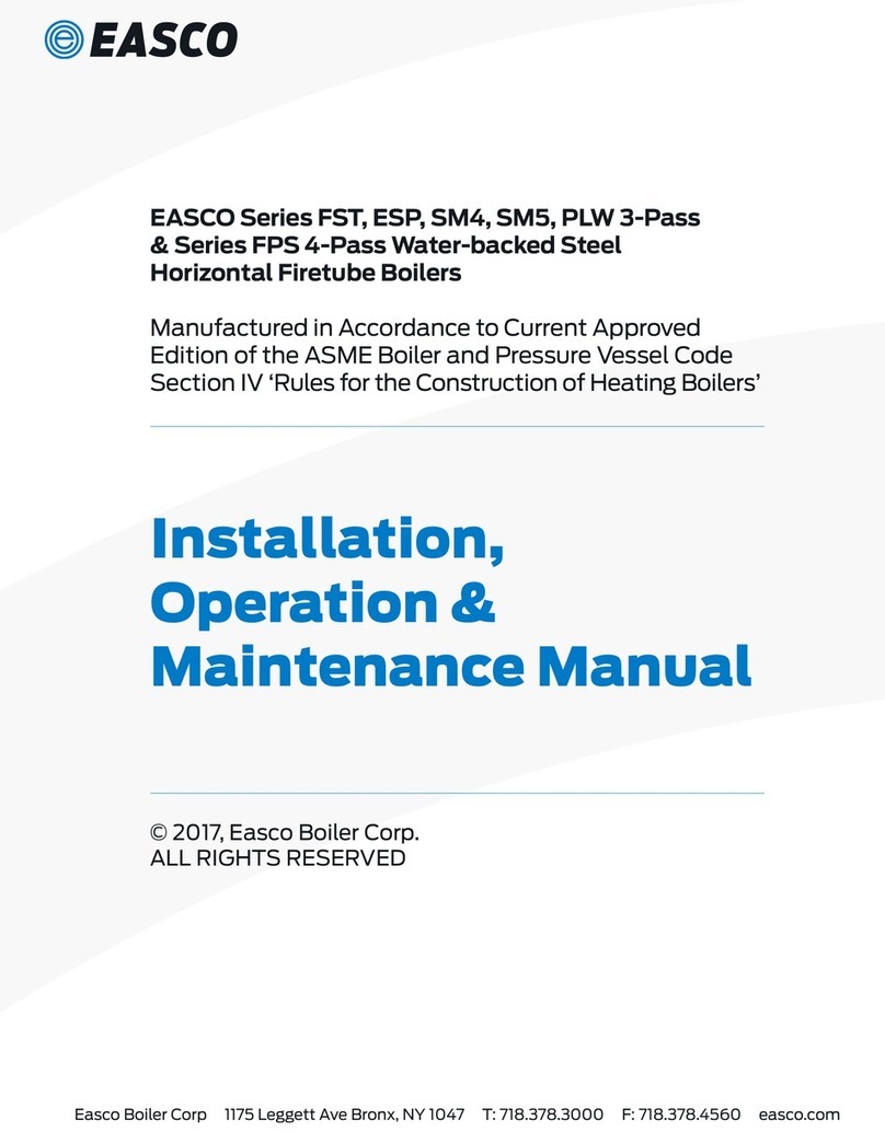 EASCO FST Series Installation, operation & maintenance manual