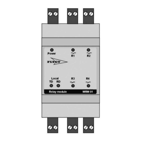 Xylem FLYGT MRM 01 Installation, operation and maintenance manual