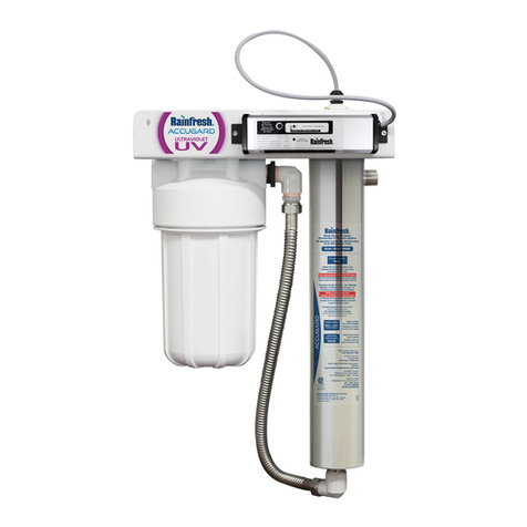 ENVIROGARD Rainfresh ACCUGARD user manual