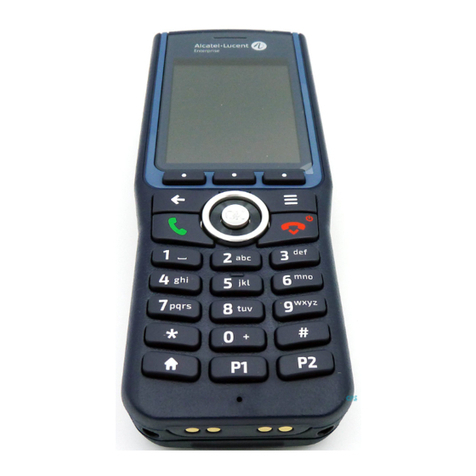 Alcatel-Lucent Enterprise OpenTouch 8244 DECT user manual