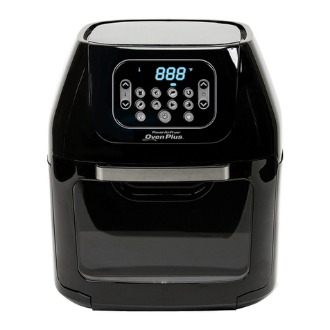 Power AirFryer Pro Plus CM003 owner's manual