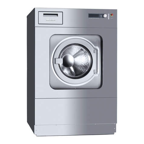 Miele professional PW 6101 manual