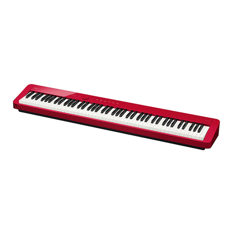 Casio Privia PX-S1100 Connection guide
