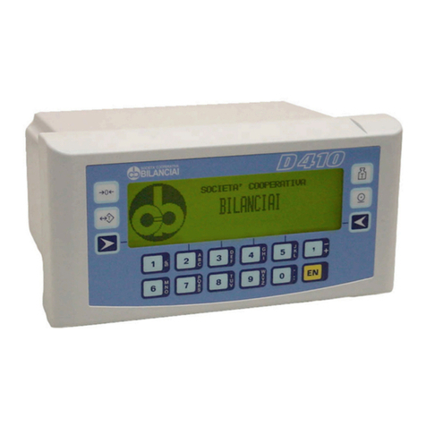 Bilanciai D410 User manual