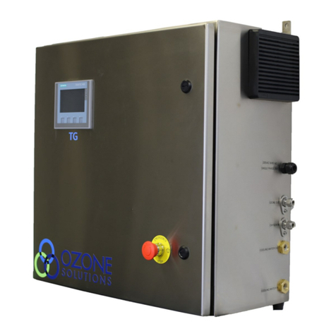 Ozone Solutions TG Series Installation & operation manual Ozone Solutions TG Series Installation & operation manual