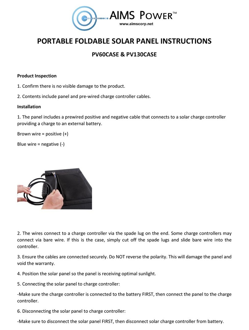 AIMS Power PV60CASE instructions