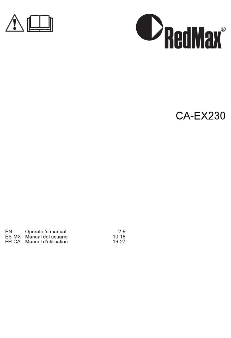 RedMax CA-EX230 Operator's manual