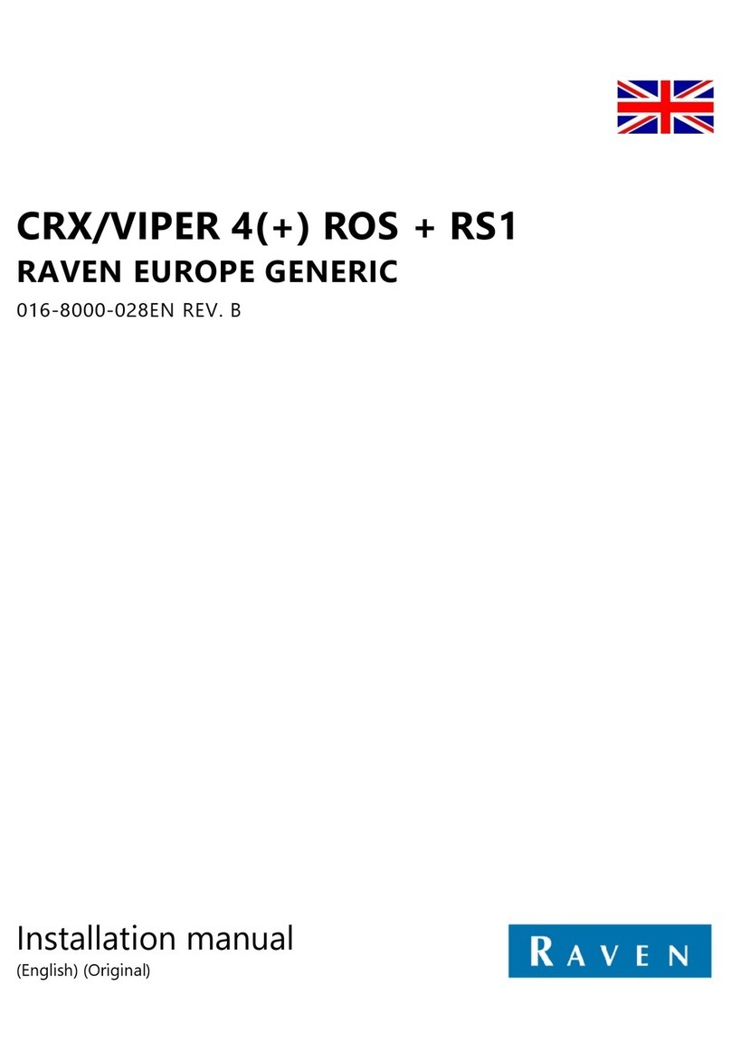 Raven CRX ROS+RS1 User manual