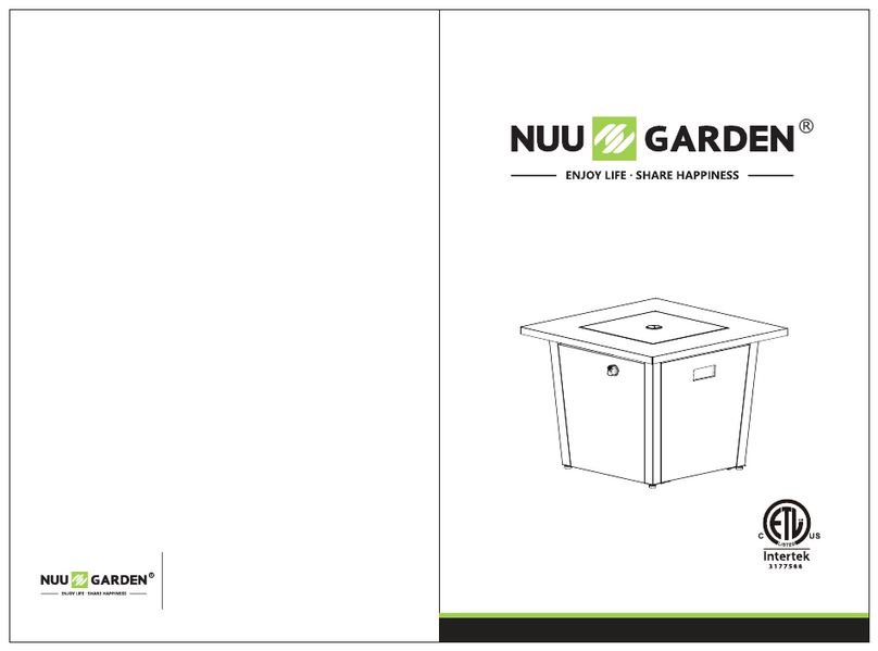 Nuu Garden AF008 User manual