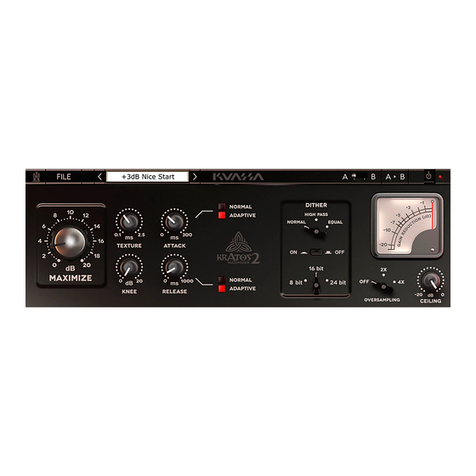 Kuassa KRATOS 2 Maximizer user manual