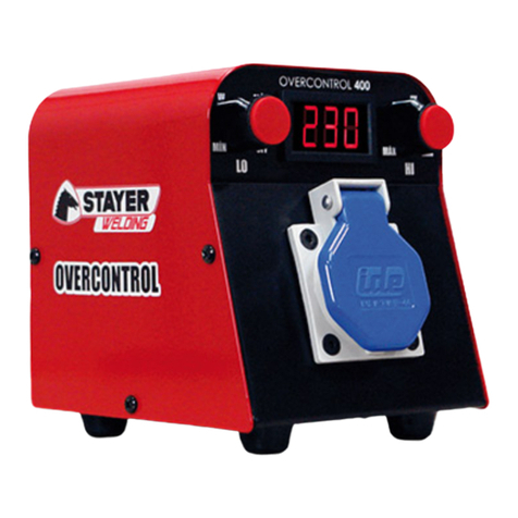 stayer OVERCONTROL 400 operating instructions