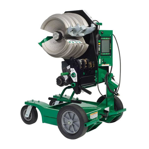Textron GREENLEE IntelliBENDER 855GX User manual