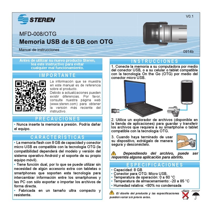 Steren MFD-008/OTG User manual