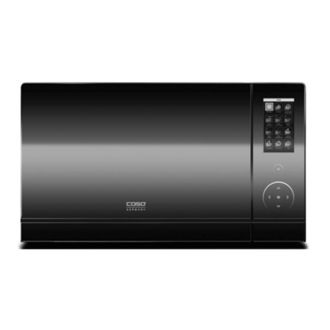 Caso Germany MLG 23 Touch black Original operating manual