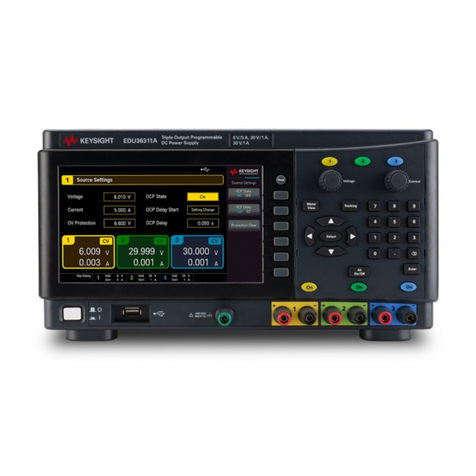 Keysight Technologies EDU36311A User manual