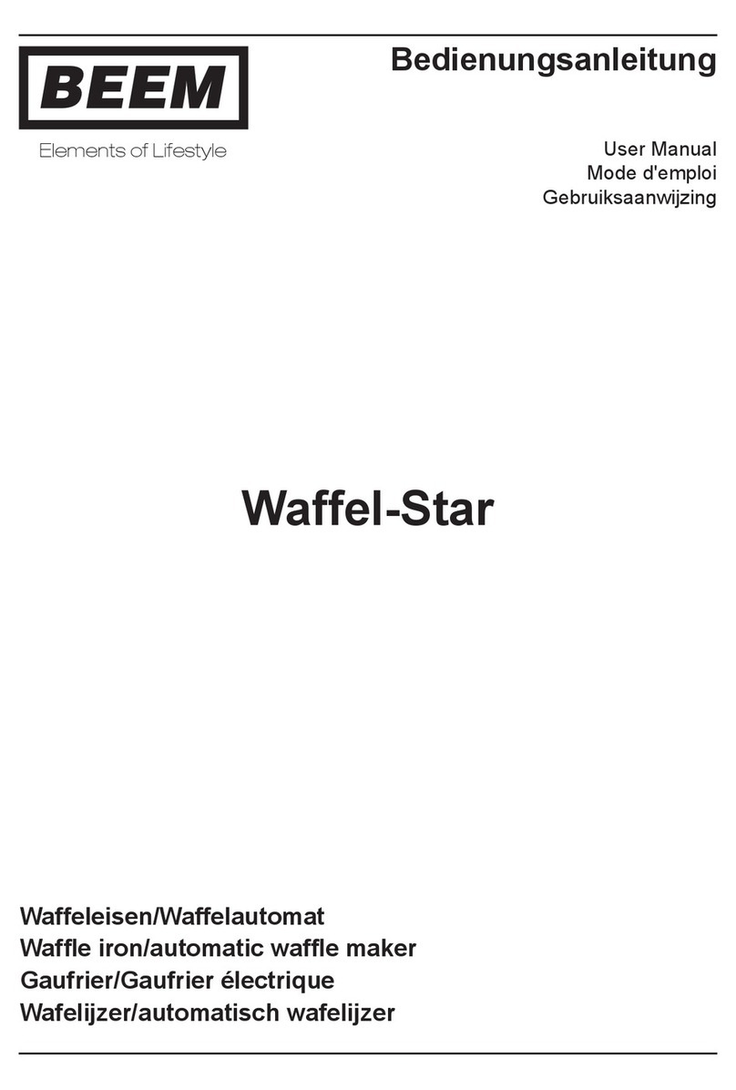 Beem Waffel-Star user manual