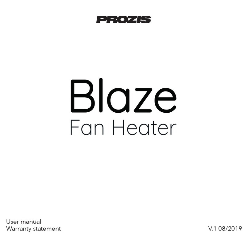 PROZIS Blaze user manual