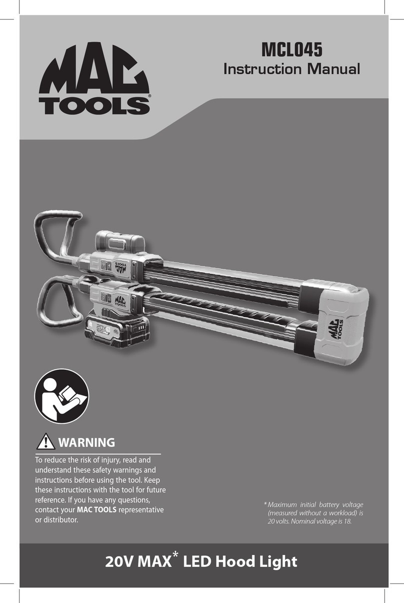 MAG TOOLS MCL045 instruction manual