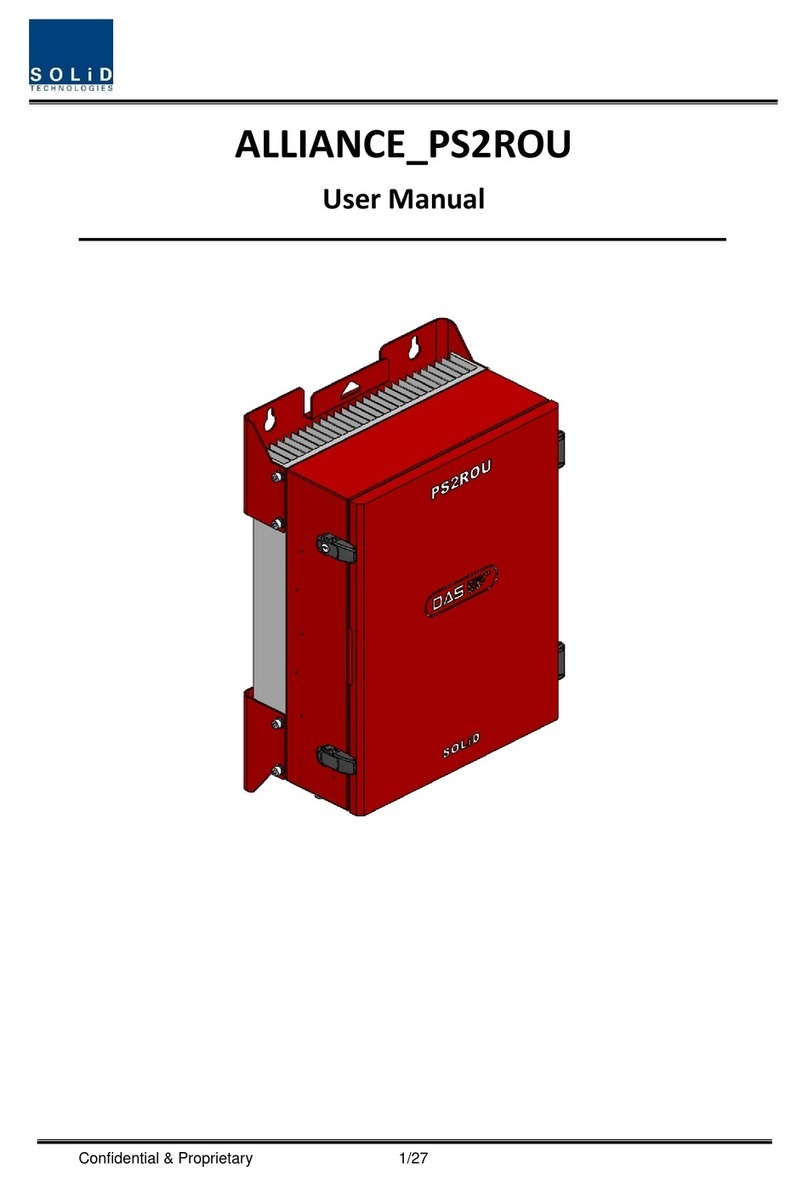 Solid Technologies ALLIANCE PS2ROU user manual