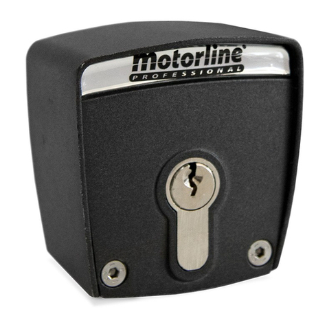 Motorline professional SCMV150 Operation and installation manual