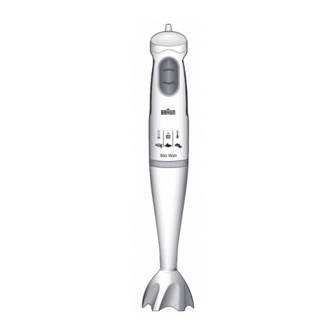 Braun MR 404 manual
