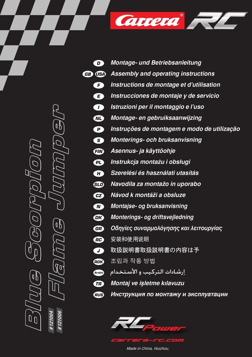 Carrera RC Blue Scorpion User manual