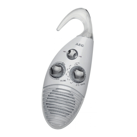 AEG DR 4135 User manual