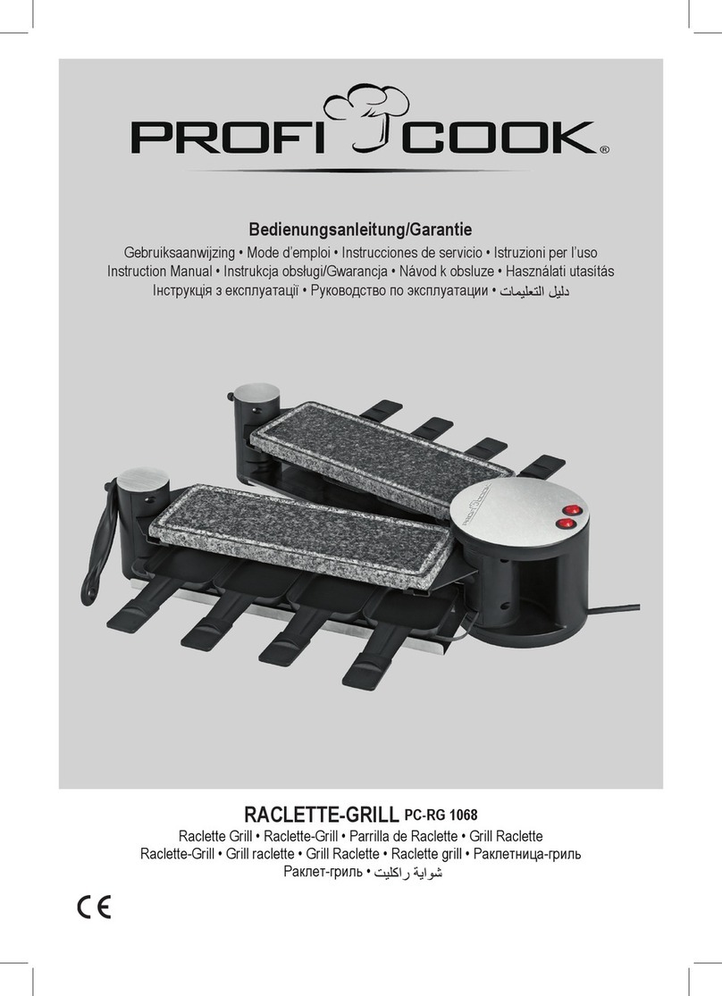 Proficook PC-RG 1068 instruction manual