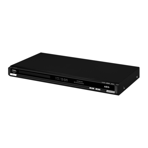 AEG DVD 4539 HDMI User manual