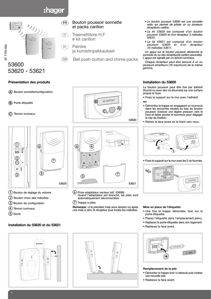 hager 53600 manual