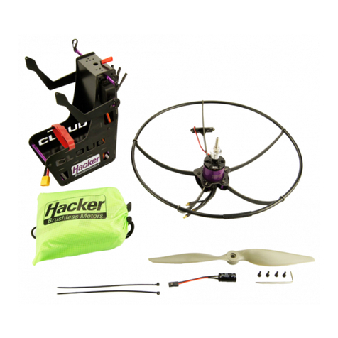 Hacker Motor Para-RC Cloud 1.5 User manual