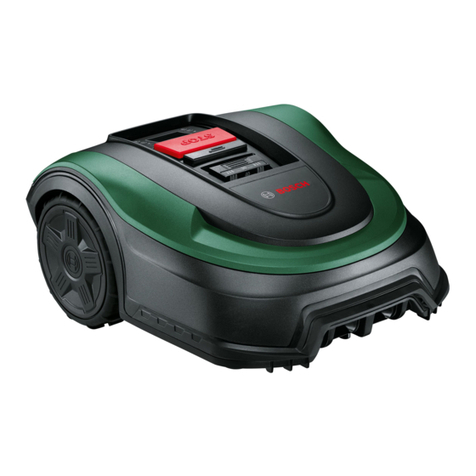 Bosch Indego XS 300 User manual