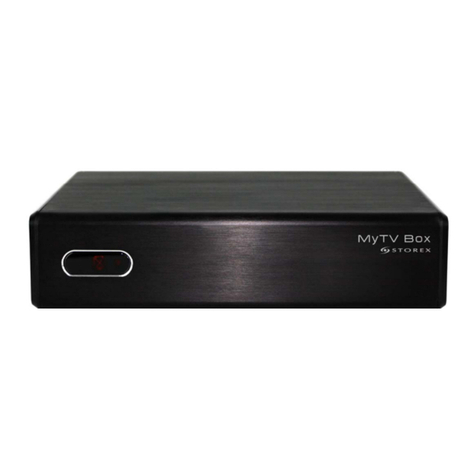 Storex MyTV Box Quick installation guide