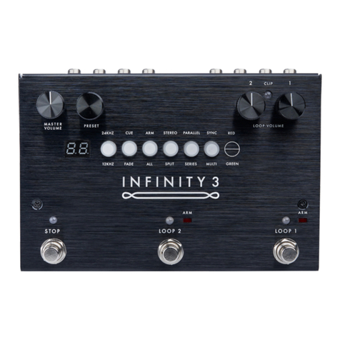 pigtronix INFINITY 3 user guide