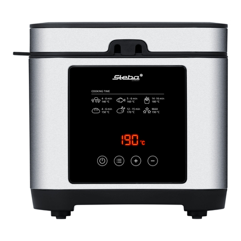 Steba DF 150 Instructions for use Steba DF 150 Instructions for use