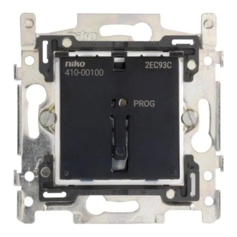 Niko 410-000 Series User manual Niko 410-000 Series User manual