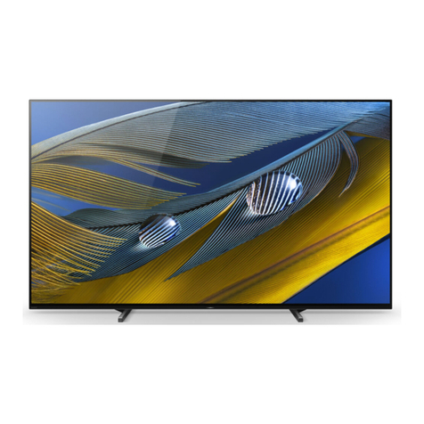 Sony Bravia XR-55A80J Operation instructions