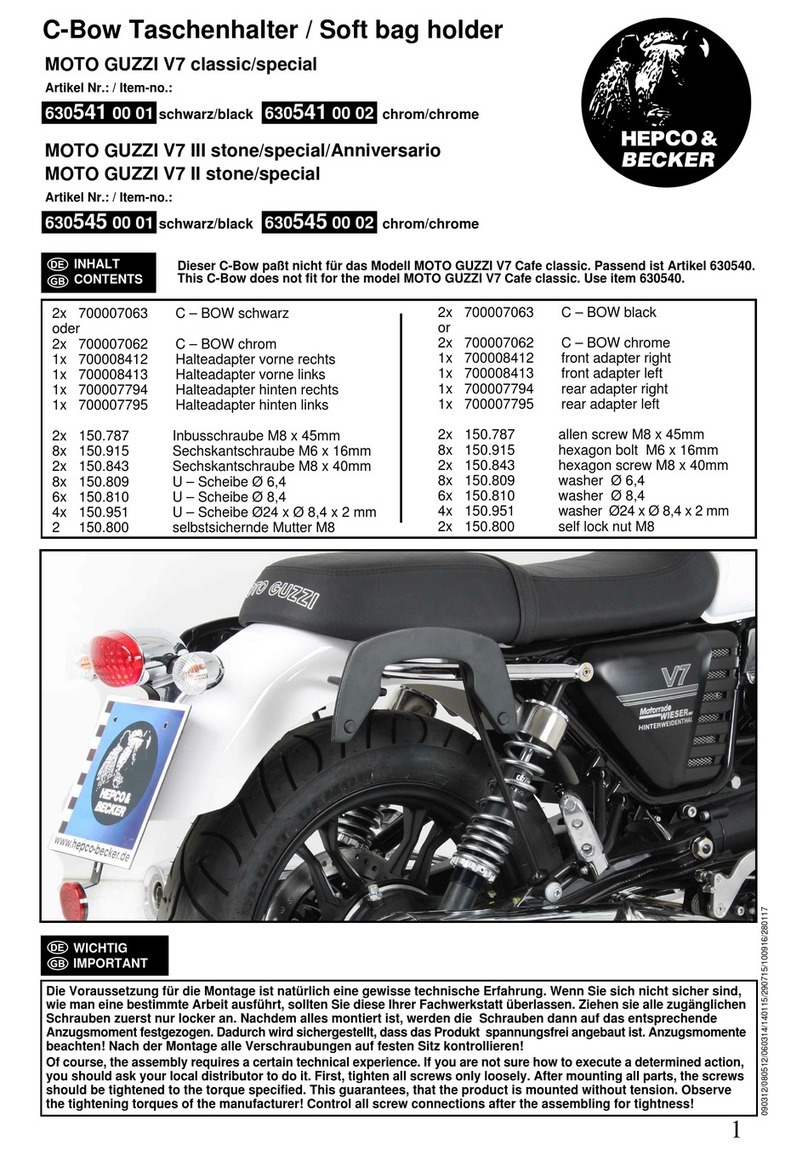hepco & becker 630541 00 01 User manual
