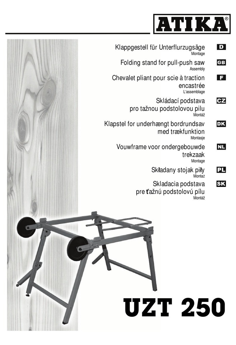 ATIKA UZT 250 User manual