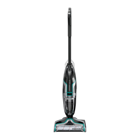 Bissell CrossWave Cordless 2551 Series Battery removal instructions