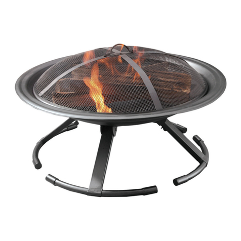 pleasant hearth GRAB 'N GO FIRE PIT OFW222RFN manual