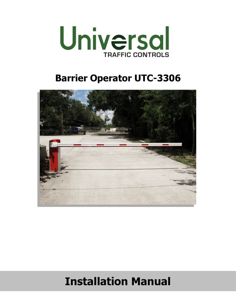 Universal UTC-3306 installation manual Universal UTC-3306 installation manual