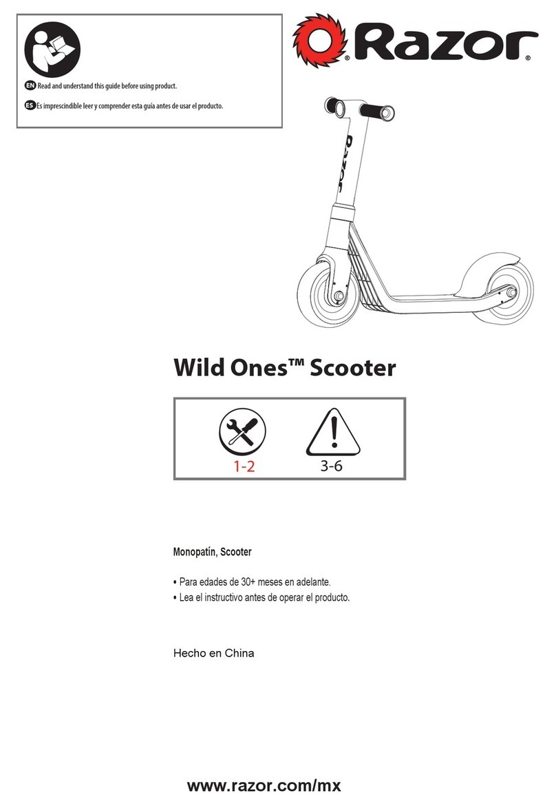 Razor Wild Ones User manual